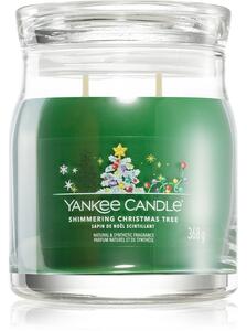 Yankee Candle Shimmering Christmas Tree candela profumata Signature 368 g