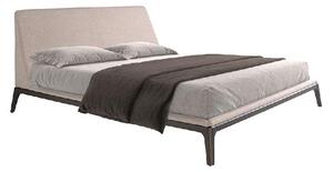 LETTO IN TESSUTO GRIGIO