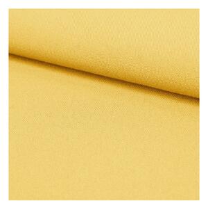 Tessuto tinta unita Panama stretch MIG44 giallo pastello, altezza 150 cm