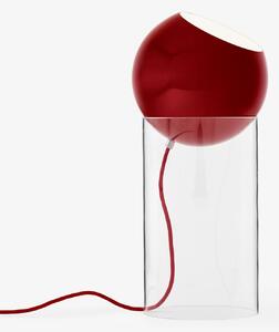 Lampada da terra &Tradition, Rosso, Soggiorno, Alluminio, Design