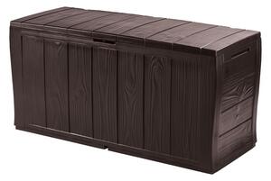 Contenitore da giardino marrone scuro in plastica Sherwood – Keter