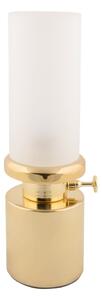 Lampada da tavolo dimmerabile a LED in oro con paralume in metallo/con paralume in vetro (altezza 29,5 cm) Camp - Leitmotiv