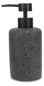 Dispenser per sapone grigio scuro in poliresina 250 ml Suds – S|P Collection