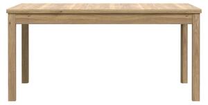 Forte SAITAMA Tavolo da pranzo 160, tavolo da pranzo moderno, allungabile, materiale legnoso, decorazione in legno rovere Mauvella, larghezza 160,4 cm (207 cm) x altezza 76,6 cm x profondità 90 cm