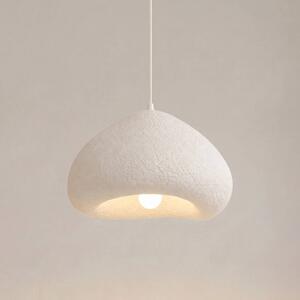 Lampada a sospensione Lora Opviq, dimmerabile, Bianco / Opale, Soggiorno / Sala da pranzo, Plastica, Moderno, Lampada a sospensione