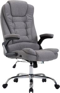 Sedia da ufficio XL - Sedia da ufficio ergonomica - Massimo comfort e sostegno | Colore: Grigio