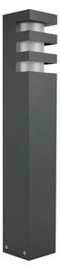 Paletto da giardino 50 cm 1xE27 grigio scuro IP54 SU-MA RADO RADO 2 DG