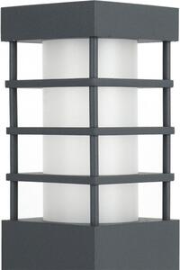 Paletto da giardino 50 cm 1xE27 grigio scuro IP54 SU-MA RADO RADO II 2 DG
