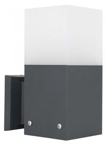 Lampada da parete per esterni 1xE27 grigio scuro IP44 SU-MA Cube CB-MAX K DG