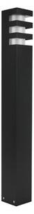 Paletto da giardino 75 cm 1xE27 nero IP54 SU-MA RADO RADO 1 BL