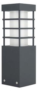Paletto da giardino 25 cm 1xE27 grigio scuro IP54 SU-MA RADO RADO II 3 DG