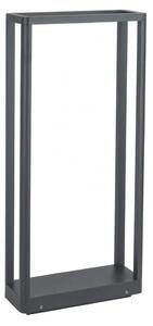 Lampada da giardino moderna a LED 9W grigio scuro IP65 SU-MA AR-500