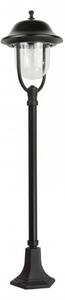 Retro 117 cm 1xE27 nero IP43 SU-MA Prince K 5002/2/O lampada da giardino a stelo