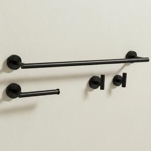 Set accessori da bagno Ari Black 4 pezzi