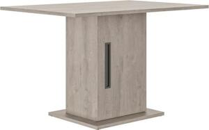 Tavolo da pranzo - Boston - Rettangolare - Gambe a colonna - 6 persone - L 120 x P 80 x H 76 cm - Gami