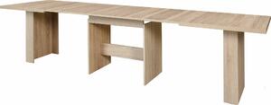 Tavolo da pranzo allungabile per 6-12 persone in stile moderno in rovere Sonoma – DINING – 140-273 x 90 cm