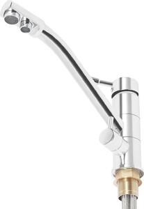 Miscelatore da cucina, design 3 in 1, bocca girevole a 360 gradi