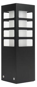Paletto da giardino 25 cm 1xE27 nero IP54 SU-MA RADO RADO III 3 BL