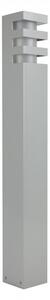 Paletto da giardino 75 cm 1xE27 argento IP54 SU-MA RADO RADO 1 AL