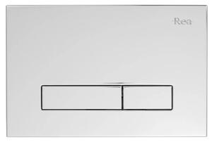 Pulsante per supporto set da incasso WC Rea HD K011A-Q Chrome