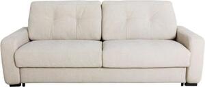 Divano Express - 2/3 posti - SOA - tessuto waffle - beige - materasso 15 cm - 195 x 100 x 91 cm - DUNLOPILLO