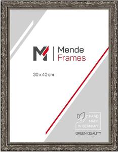 Cornice per foto in stile barocco H530, argento, 50x60 cm, vetro da museo