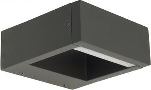 Lampada da parete per esterni a luce LED variabile 7W grigio scuro IP54 SU-MA Form YB19504