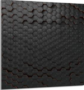 PIATTO IN VETRO PER CUCINA 60x65 Nero