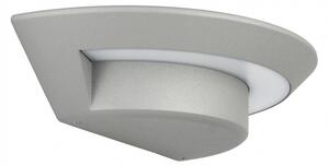 Lampada da parete moderna a LED per esterni 7W argento IP54 SU-MA UFO 1880S