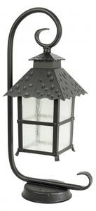 Lampada da esterno a stelo 1xE27 nera IP43 SU-MA K 4011/1/Z