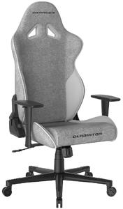 Sedia da gioco DXRacer GLADIATOR grigio e bianco, tessuto