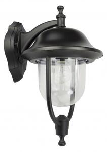 Lampada da parete bassa retrò 1xE27 nero IP43 SU-MA Prince K 3012/1/O