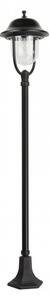 Lampada da giardino retrò da 167 cm 1xE27 nero IP43 SU-MA Prince K 5002/1/O