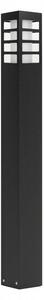 Paletto da giardino 75 cm 1xE27 nero IP54 SU-MA RADO RADO III 1 BL