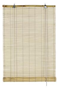 Tenda a pacchetto di colore naturale in bambù 60x160 cm – Gardinia