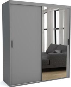 Tappeto FURNLUX A Grigio 170cm / Colore principale: Grigio / Dimensioni: 170 x 60 x 205 cm