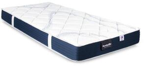 Set Dunlopillo Magnolia, 90 x 190 cm: materasso in schiuma ad alta densità (HR) da 18 cm + struttura a molle/boxspring coordinata, fissa e traspirante