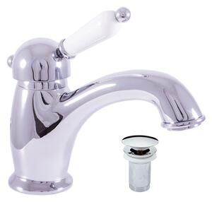 Slezák-RAV Miscelatore per lavabo con bocca click-clack Slezák RAV LABE L527.5K Colore: cromo, Dimensioni: 1/2''