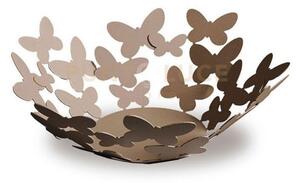 Centro tavola moderno grande con farfalle butterfly beige