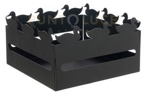 Cestino pane duck nero