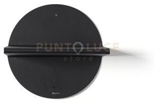 Consolle mensola moderna pois nero in ferro 30 (18cm di profondità)