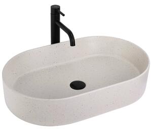 Lavabo da appoggio Rea Nadia 60 Sandy