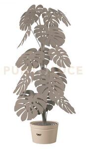 Lampada da terra moderna monstera grande verde salvia