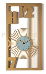 Orologio classico gropius oro laccato,verde marino