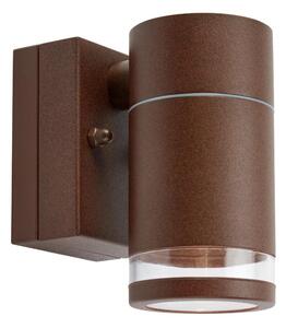 Markslöjd 109102- Lampada da parete dimmerabile per esterni a LED LUNO LED/4,9W/230V IP65 marrone