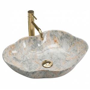 Lavabo da appoggio Rea Pearl Ruststone