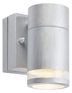 Markslöjd 109103- Lampada LED da parete per esterni dimmerabile LUNO LED/4,9W/230V IP65 argento