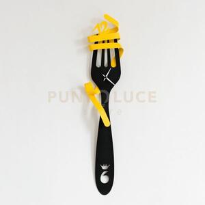 Orologio da parete da cucina per buongustai italy-italy giallo e nero