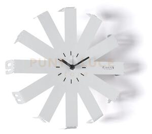 Orologio da parete di design lumor bianco marmo,nero