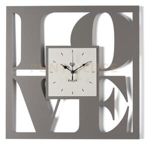 Orologio da parete di design love fango,avorio